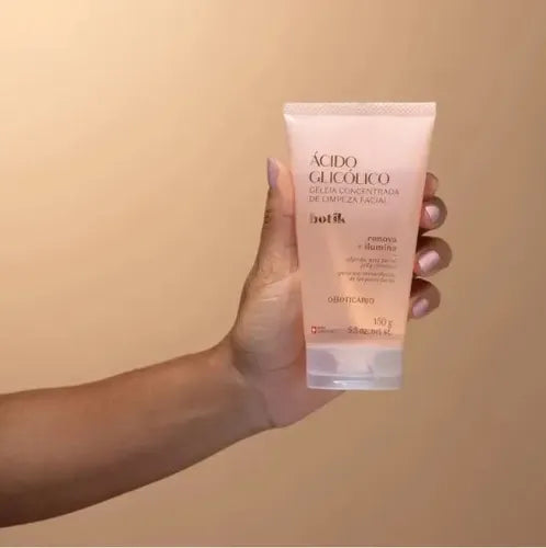 Geleia Concentrada de Limpeza Facial Ácido Glicólico Botik 150g