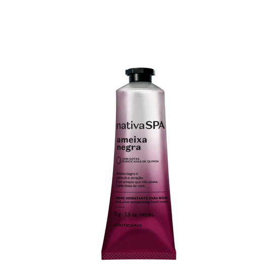 NATIVA SPA BLACK PLUM HAND CREAM, 75GR