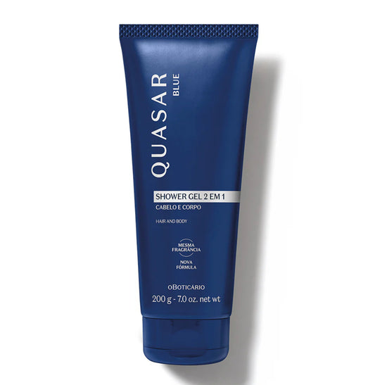 Quasar Blue Shower Gel for Hair and Body, 200g