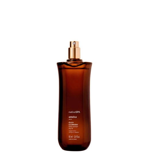 NATIVA SPA PLUM GLORIOUS BODY AND HAIR OIL, 85ML