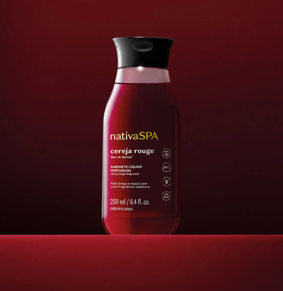 Nativa Spa Cherry Rouge Perfumed Liquid Soap 250ml