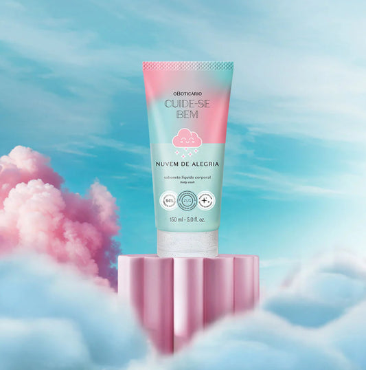 Body Wash, 150ml Cuide-se Bem Nuvem de Alegria