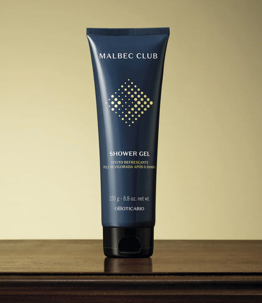 MALBEC CLUB HAIR AND BODY SHOWER GEL, 250G