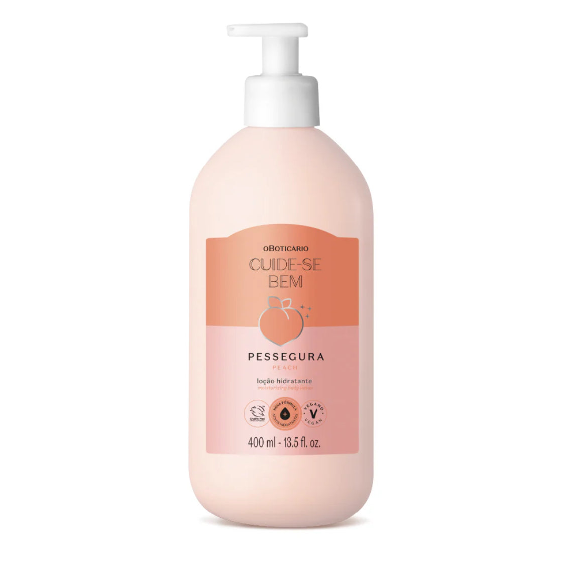 Cuide-se Bem Pessegura Body Moisturizing Lotion, 400ml