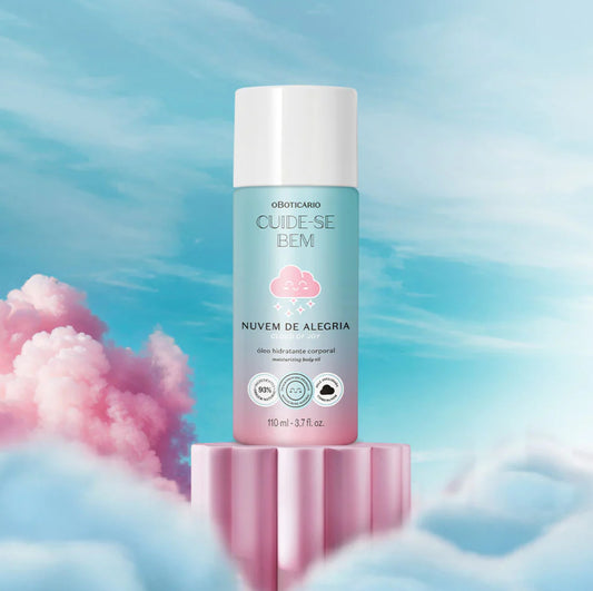 Body Moisturizing Oil, 110ml Cuide-se Bem Nuvem de Alegria
