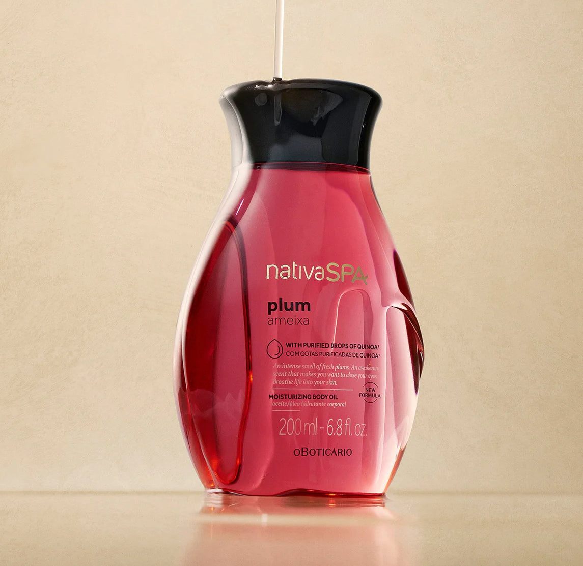 NATIVA SPA PLUM MOISTURIZING OIL, 200ML