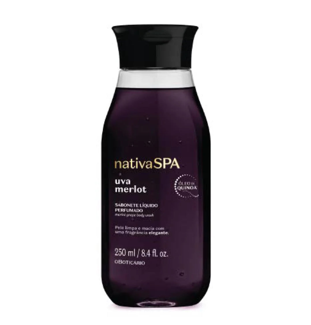 Nativa Spa Grape Merlot Perfumed Liquid Soap, 250ml