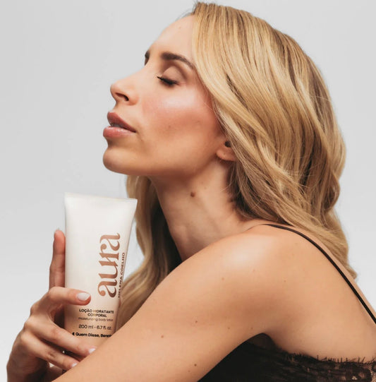 Loção Desodorante Hidratante Corporal Aura 200ml