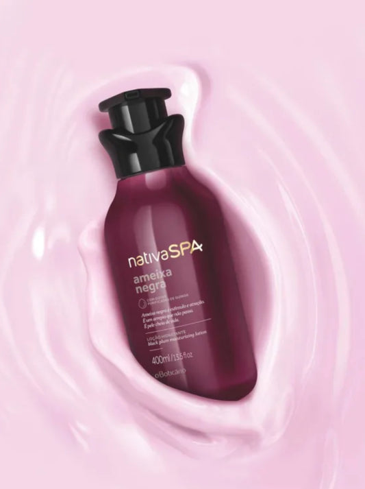 Nativa Spa Black Plum Deodorant Moisturizing Body Lotion 400ml