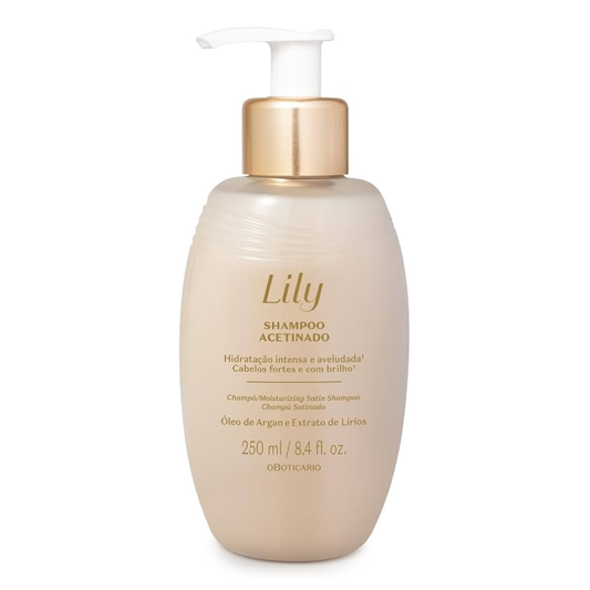 Shampoo Acetinado Lily | O Boticário 250ml