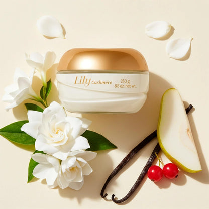 Creme Acetinado Desodorante Hidratante Corporal Lily Cashmere 250g