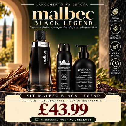 LANÇAMENTO | Kit Malbec Black Legand