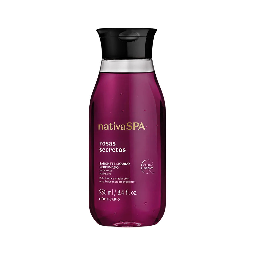 [Lançamento] Kit Completo Nativa SPA Rosas Secretas (5 Itens)