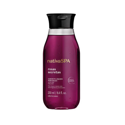 [Lançamento] Kit Completo Nativa SPA Rosas Secretas (5 Itens)