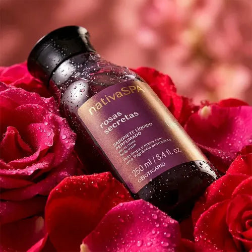 [Lançamento] Sabonete Líquido Perfumado Nativa SPA Rosas Secretas 250ml