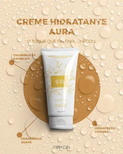 Loção Desodorante Hidratante Corporal Aura 200ml