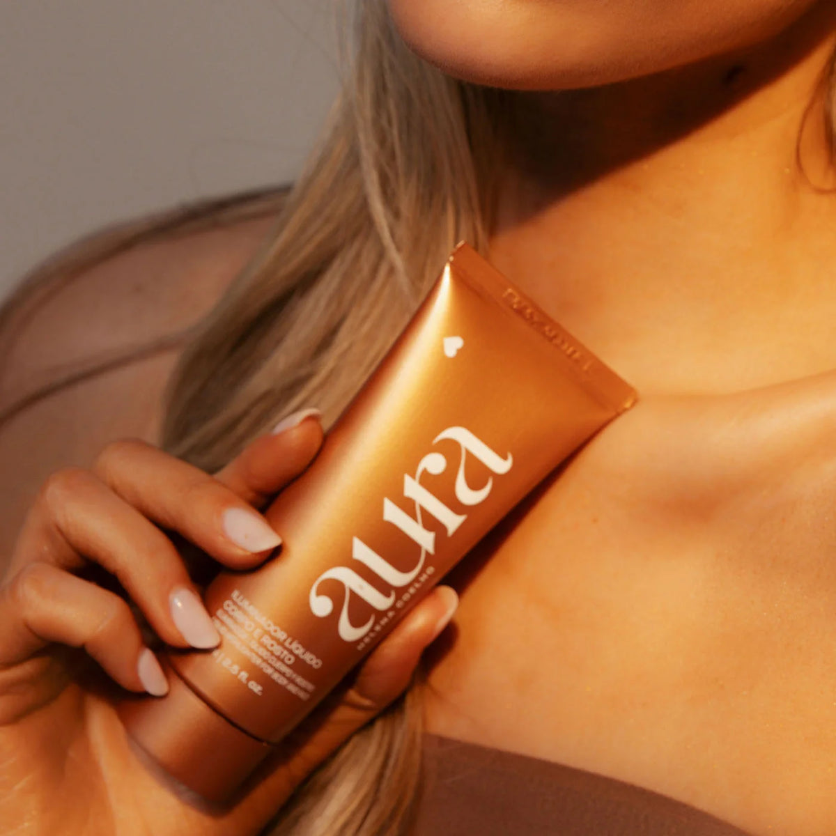 Iluminador Líquido Corporal Aura 100ml