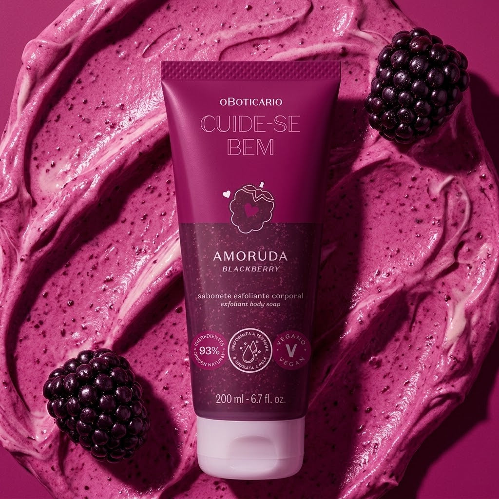 Sabonete Esfoliante Corporal Cuide-se Bem Amoruda 150g