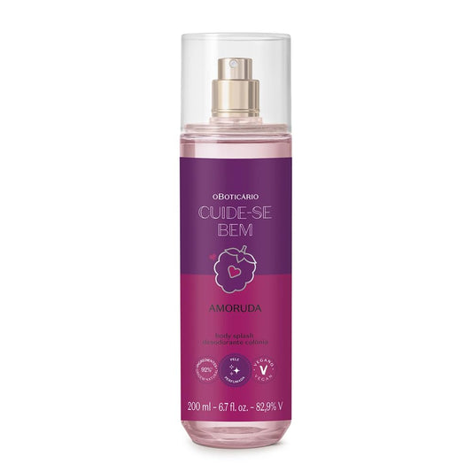 Body Splash Desodorante Colônia Cuide-se Bem Amoruda 200ml