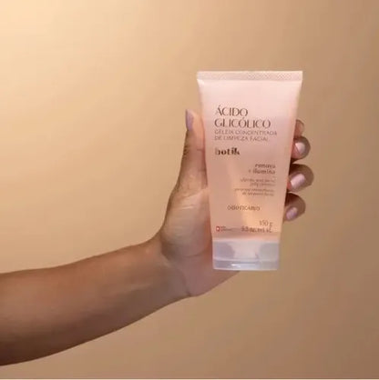 Geleia Concentrada de Limpeza Facial Ácido Glicólico Botik 150g