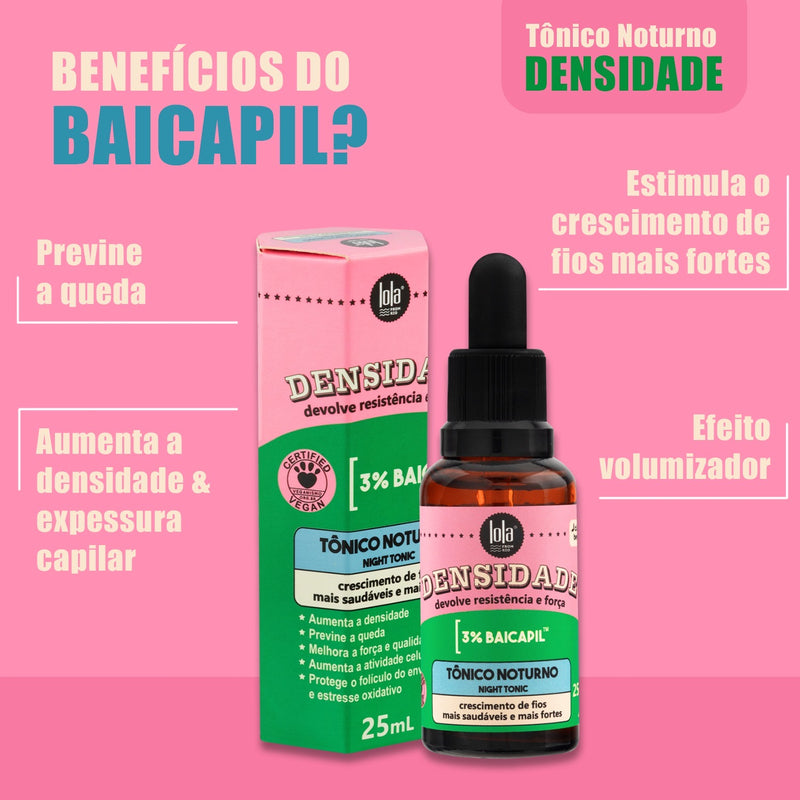 Tônico Noturno Densidade Lola Cosmetics – 25ml