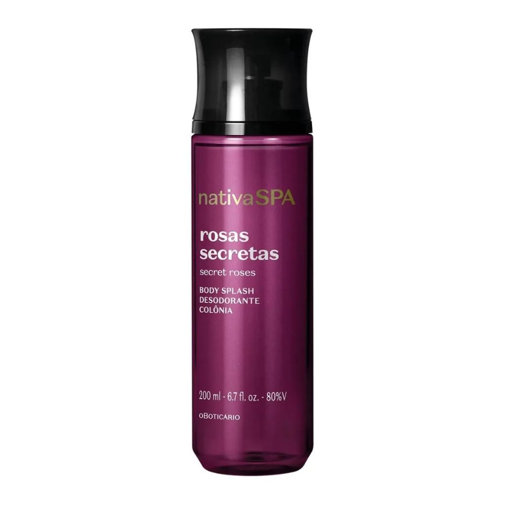[Lançamento] Kit Completo Nativa SPA Rosas Secretas (5 Itens)
