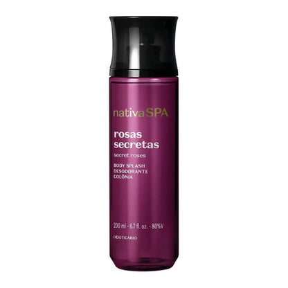 [Lançamento] Kit Completo Nativa SPA Rosas Secretas (5 Itens)