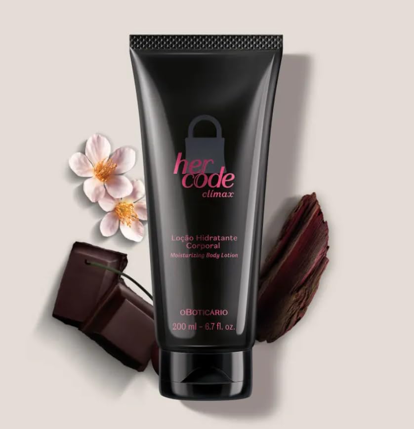 Loção Desodorante Hidratante Corporal Her Code Climax 200ml