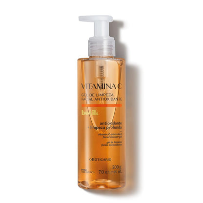 Gel de Limpeza Facial Antioxidante Vitamina C Botik 200g