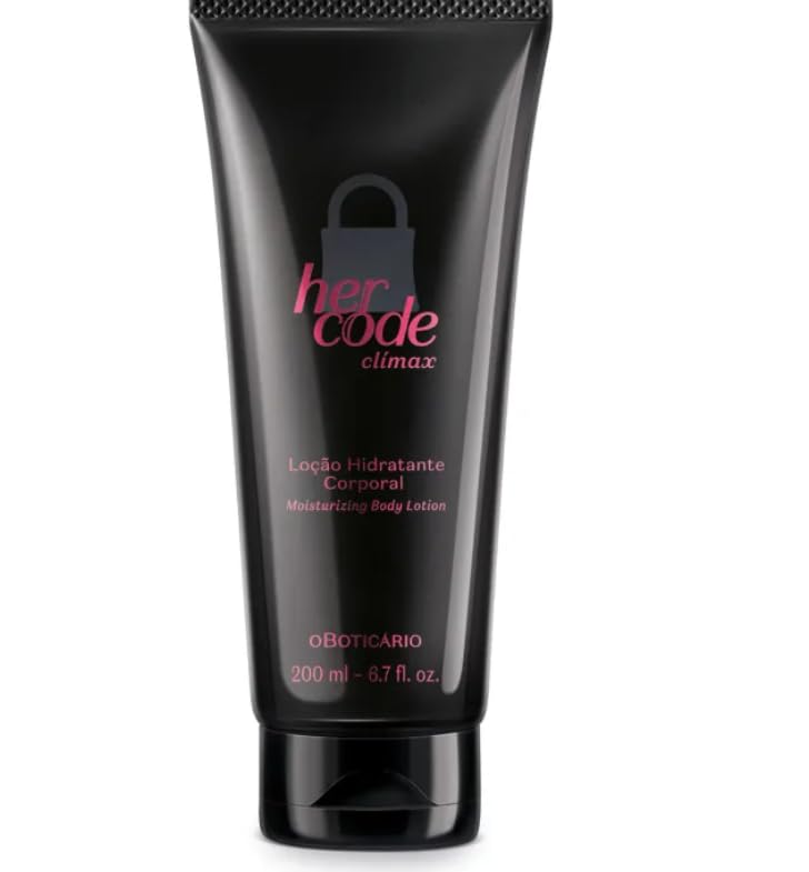 Loção Desodorante Hidratante Corporal Her Code Climax 200ml