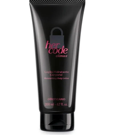 Loção Desodorante Hidratante Corporal Her Code Climax 200ml