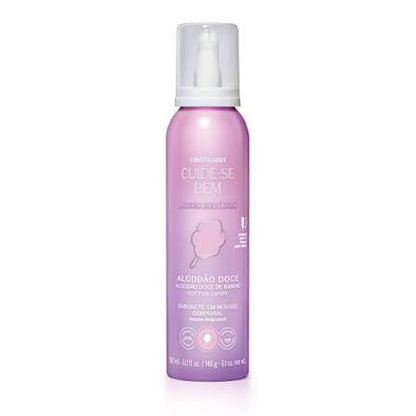 Mousse de Banho Cuide-se Bem Algodão Doce 150ml