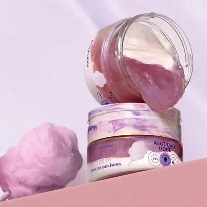 Creme Duo Hidratante Corporal Cuide-se Bem Algodão Doce 200g