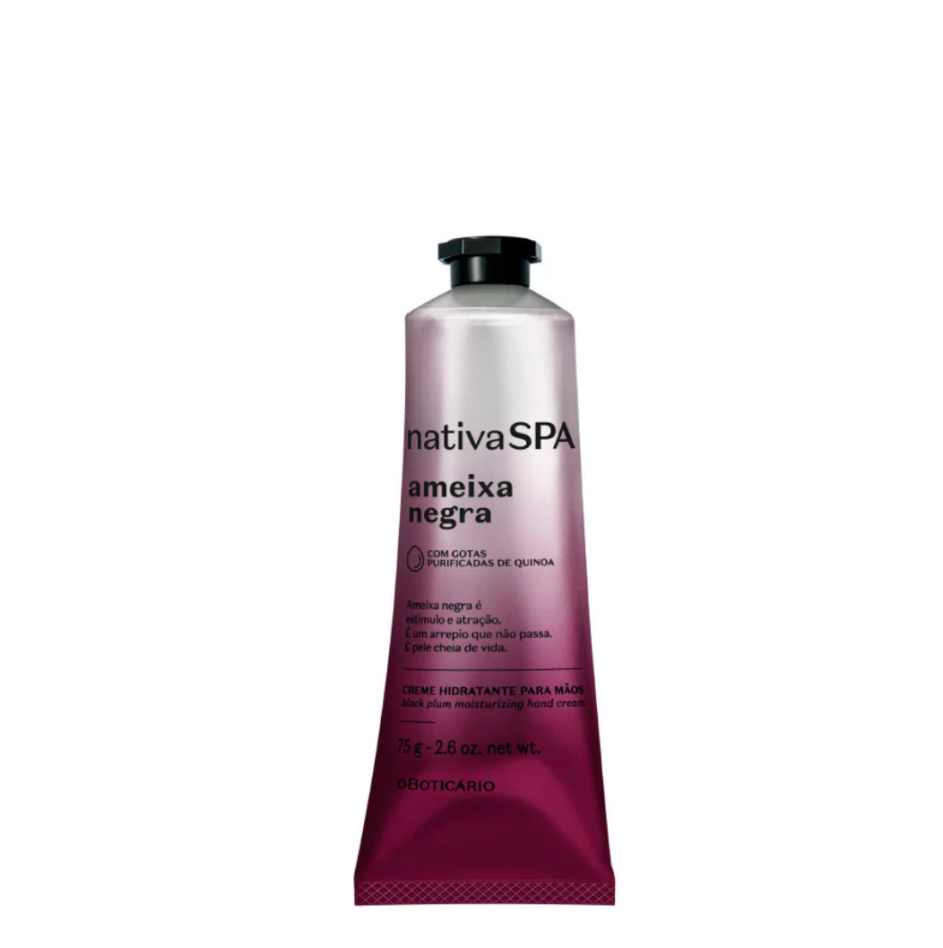 NATIVA SPA BLACK PLUM HAND CREAM, 75GR