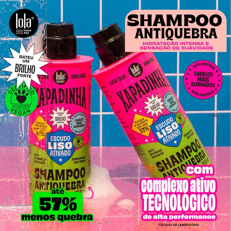 Shampoo Antiquebra Xapadinha | Lola Cosmetics – 250ml