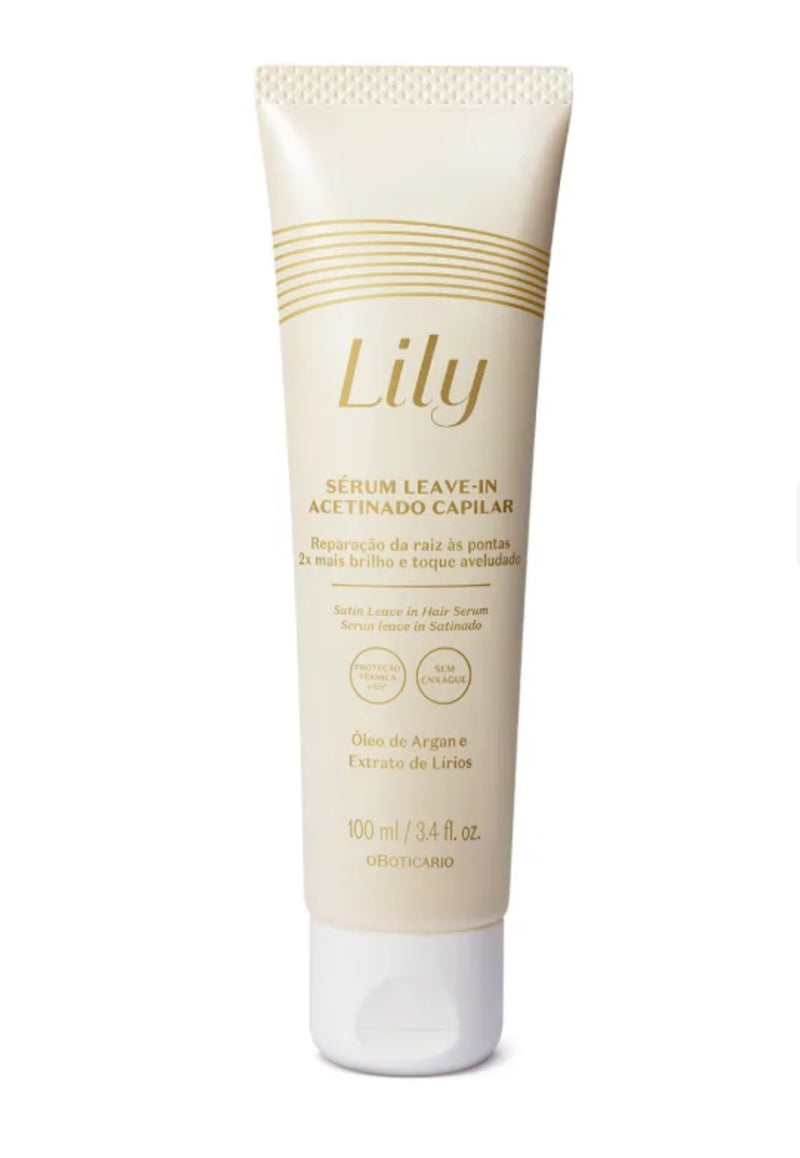 Sérum Leave-in Acetinado Capilar Lily 100ml