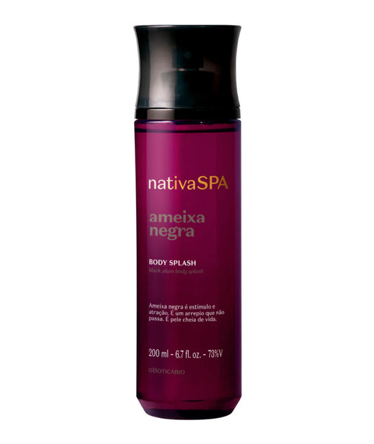 BODY SPLASH NATIVA SPA BLACK PLUM, 200ML