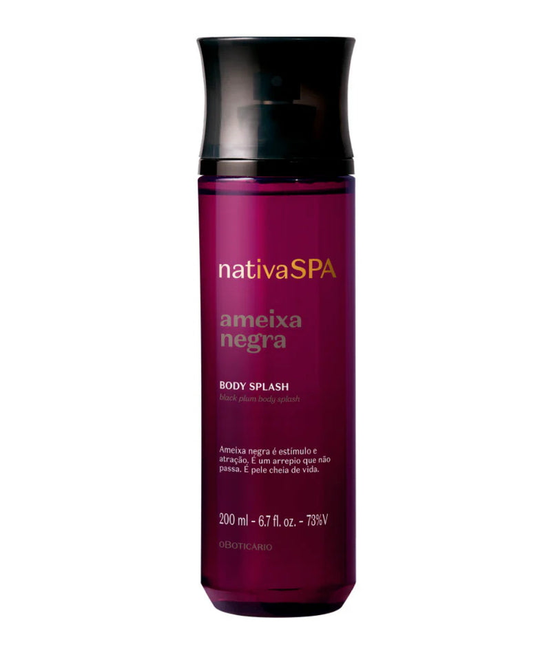 BODY SPLASH NATIVA SPA AMEIXA NEGRA, 200ML