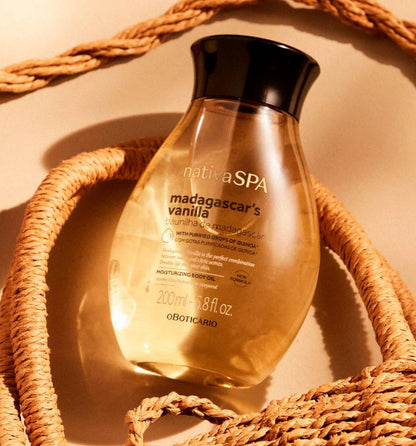 NATIVA SPA MOISTURIZING OIL MADAGASCAR VANILLA 200ML