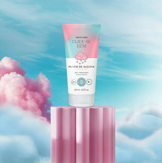 Illuminating Moisturizing Lotion, 150ml Cuide-se Bem Nuvem de Alegria