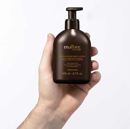 Malbec Pure Gold Moisturizing Lotion, 200ml