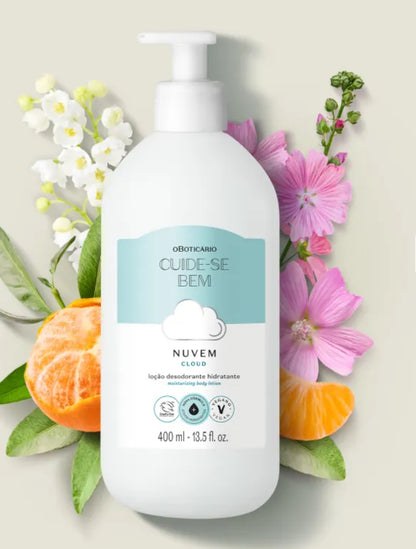 Cuide-se Bem Nuvem Body Moisturizing Lotion, 400ml