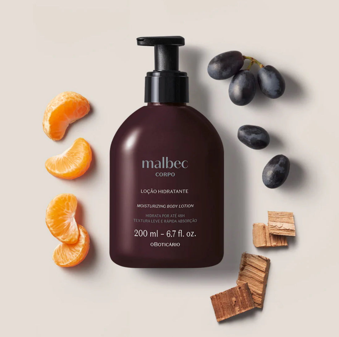 Malbec Body Moisturizing Lotion, 200ml