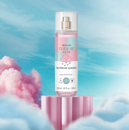 NEW | Body Splash, 200ml Cuide-se Bem Nuvem de Alegria