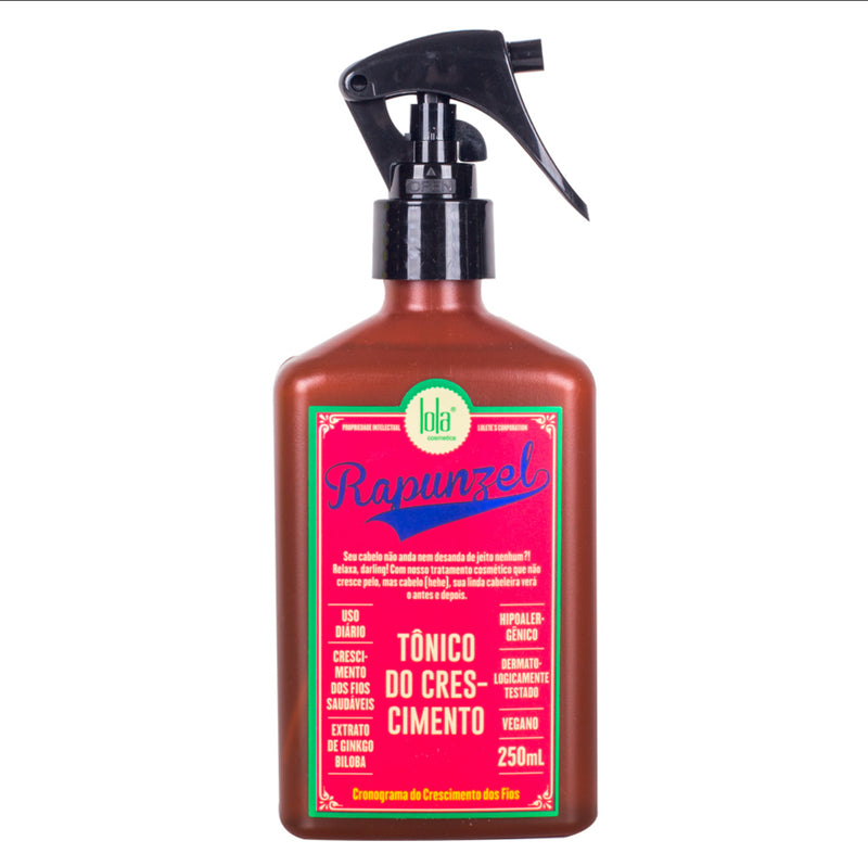 Rapunzel Tônico do crescimento 250ml | Lola Cosmetics | envio a partir de terça