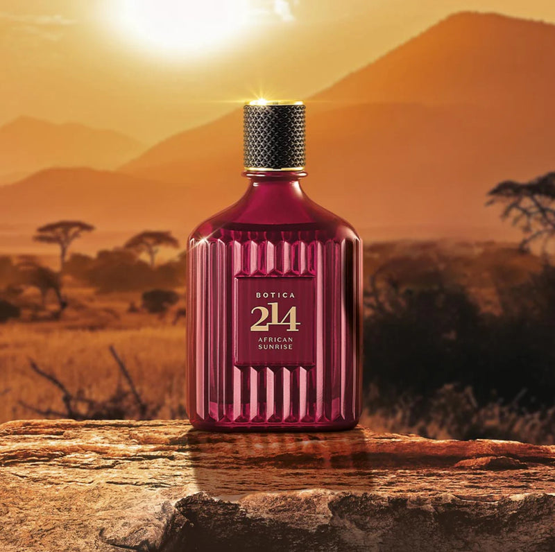 Botica 214 African Sunrise Fougére Amadeirado Eau De Parfum, 90ml