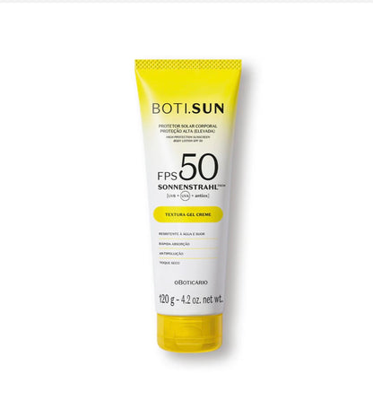 Boti.Sun Protetor Solar Corporal Gel Creme FPS50, 120g