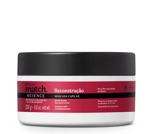 MATCH SCIENCE RECONSTRUCTION HAIR MASK, 250G