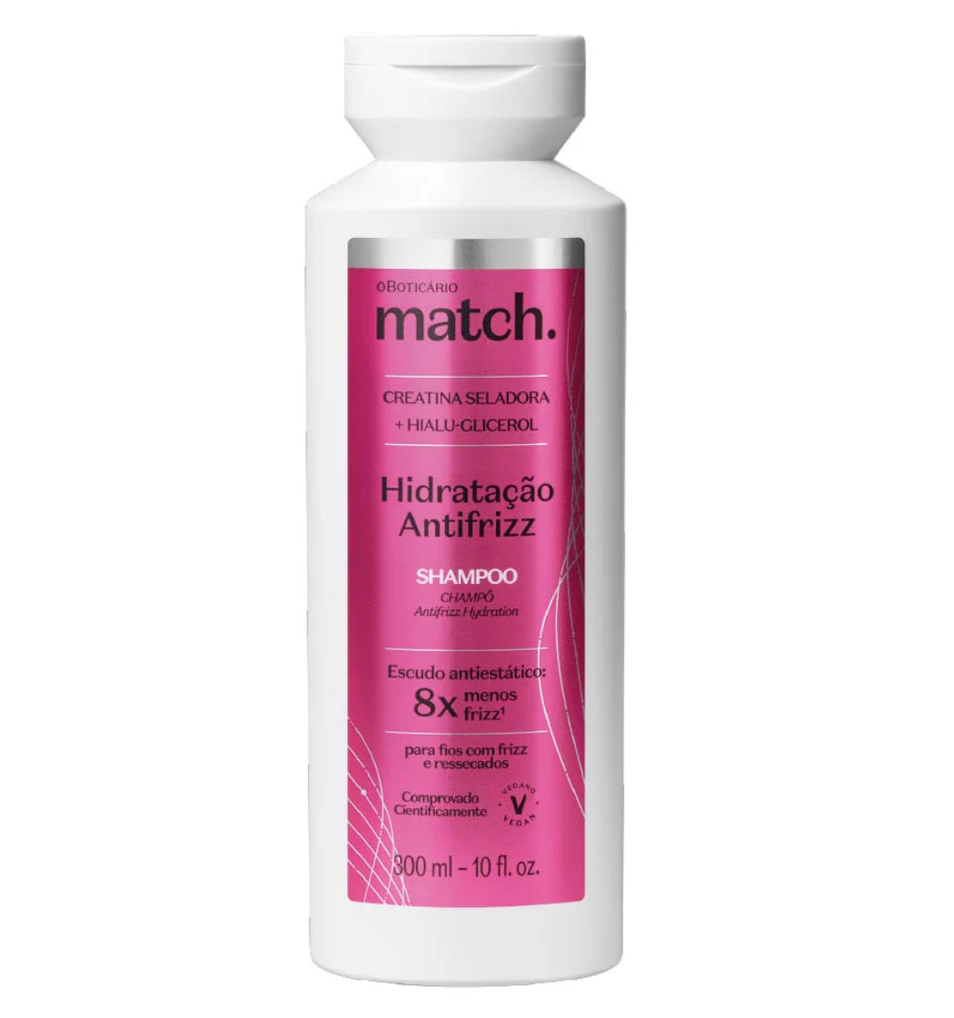 MATCH HYDRATION ANTI-FRIZZ SHAMPOO, 300ML