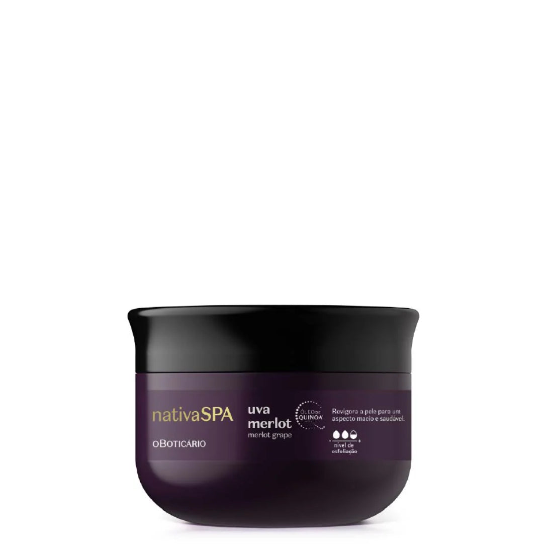 NEW PRODUCT | Nativa Spa Merlot Grape Body Scrub 180g
